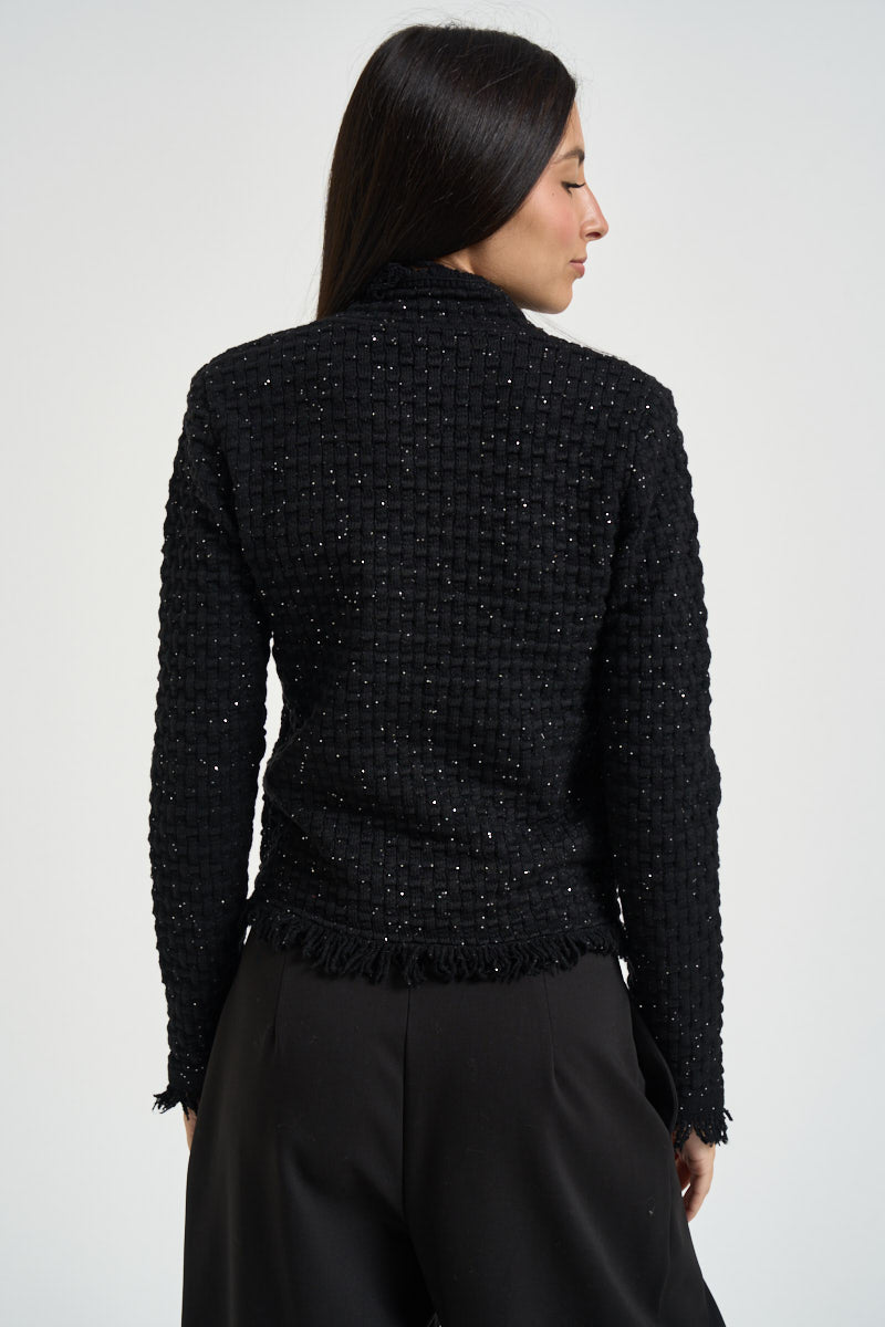 Giacca donna nera CF6154 MS05222222 LIU JO 
