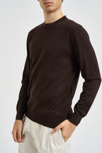 Maglia uomo marrone scuro QF6087 MA27P91106 LIU JO 