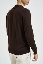 Maglia uomo marrone scuro QF6087 MA27P91106 LIU JO 