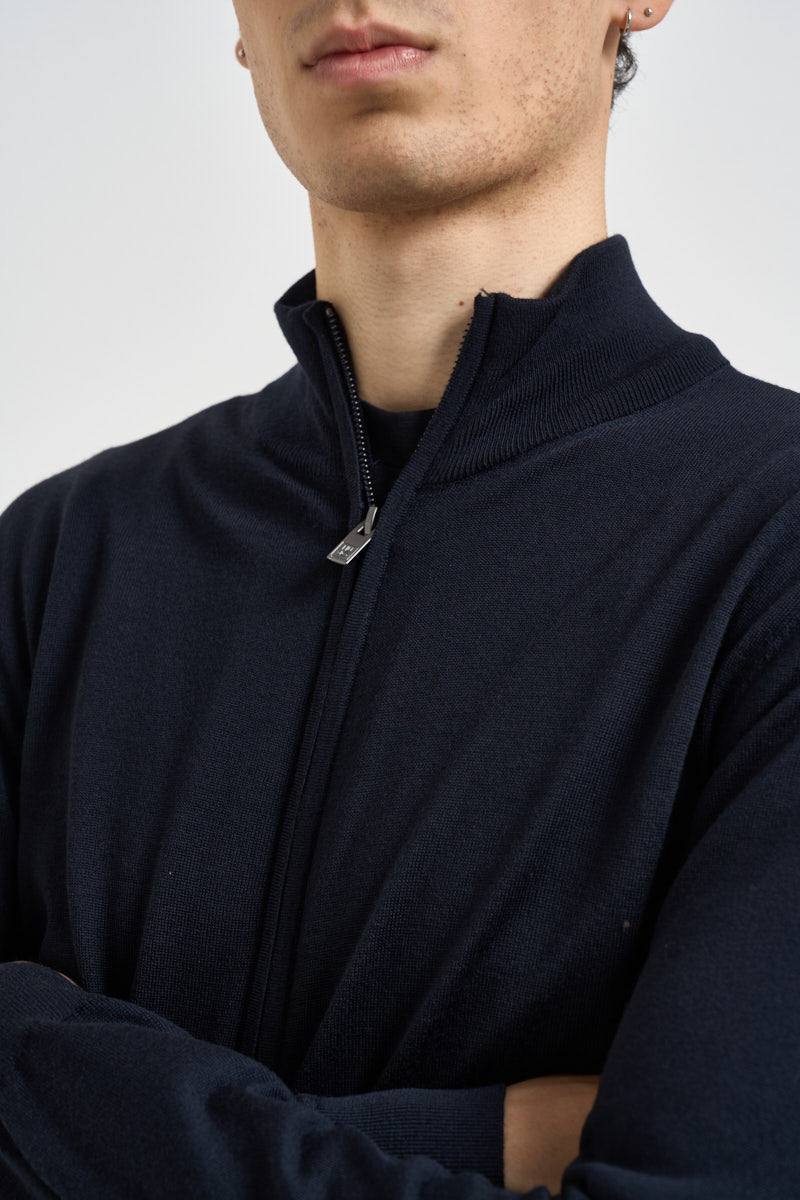 Cardigan uomo blu navy QF6234 MA27P94013 LIU JO 