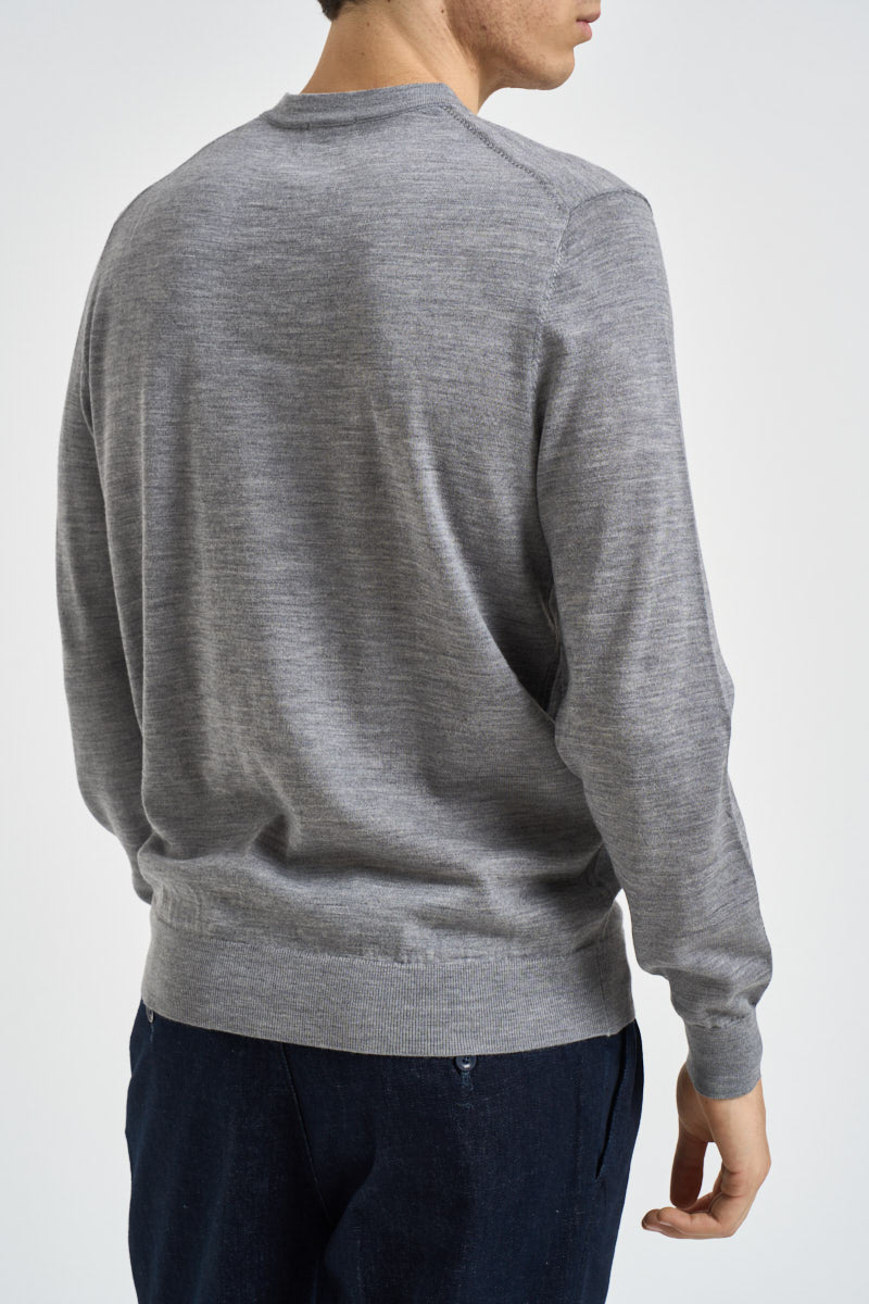 Maglia uomo girocollo grigia QXX134 MA27P02050 LIU JO 