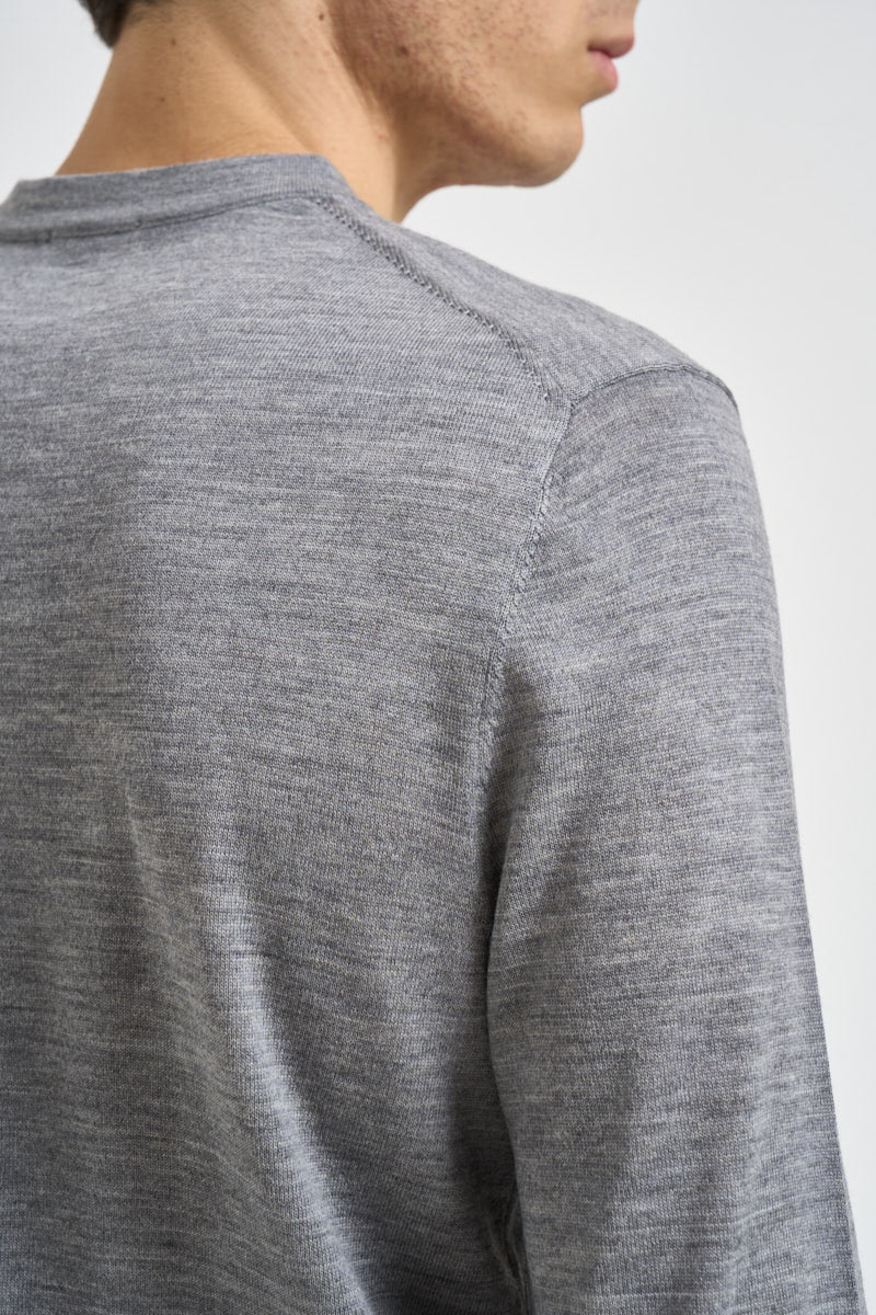 Maglia uomo girocollo grigia QXX134 MA27P02050 LIU JO 