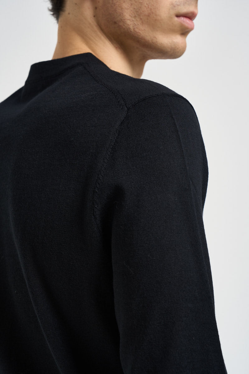 Maglia uomo girocollo nera QXX134 MA27P22222 LIU JO 
