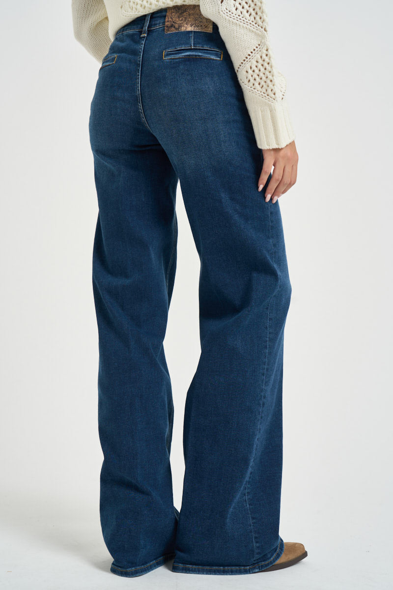Jeans donna blu in denim stretch UF6083 DS0857L081 LIU JO 