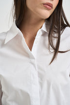 Camicia donna in popeline bianca WF6271 T741A11111 LIU JO 