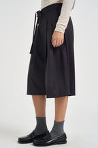 Bermuda donna sartoriale testa di moro 714 MORO LOKITA MILANO 