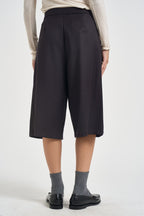 Bermuda donna sartoriale testa di moro 714 MORO LOKITA MILANO 