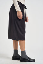 Bermuda donna sartoriale testa di moro 714 MORO LOKITA MILANO 