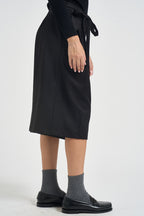 Bermuda donna sartoriale nero 714 NERO LOKITA MILANO 
