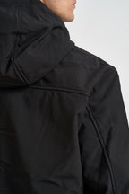 Giacca uomo Softshell con cappuccio nera JK2110V Z865 LYLE & SCOTT 