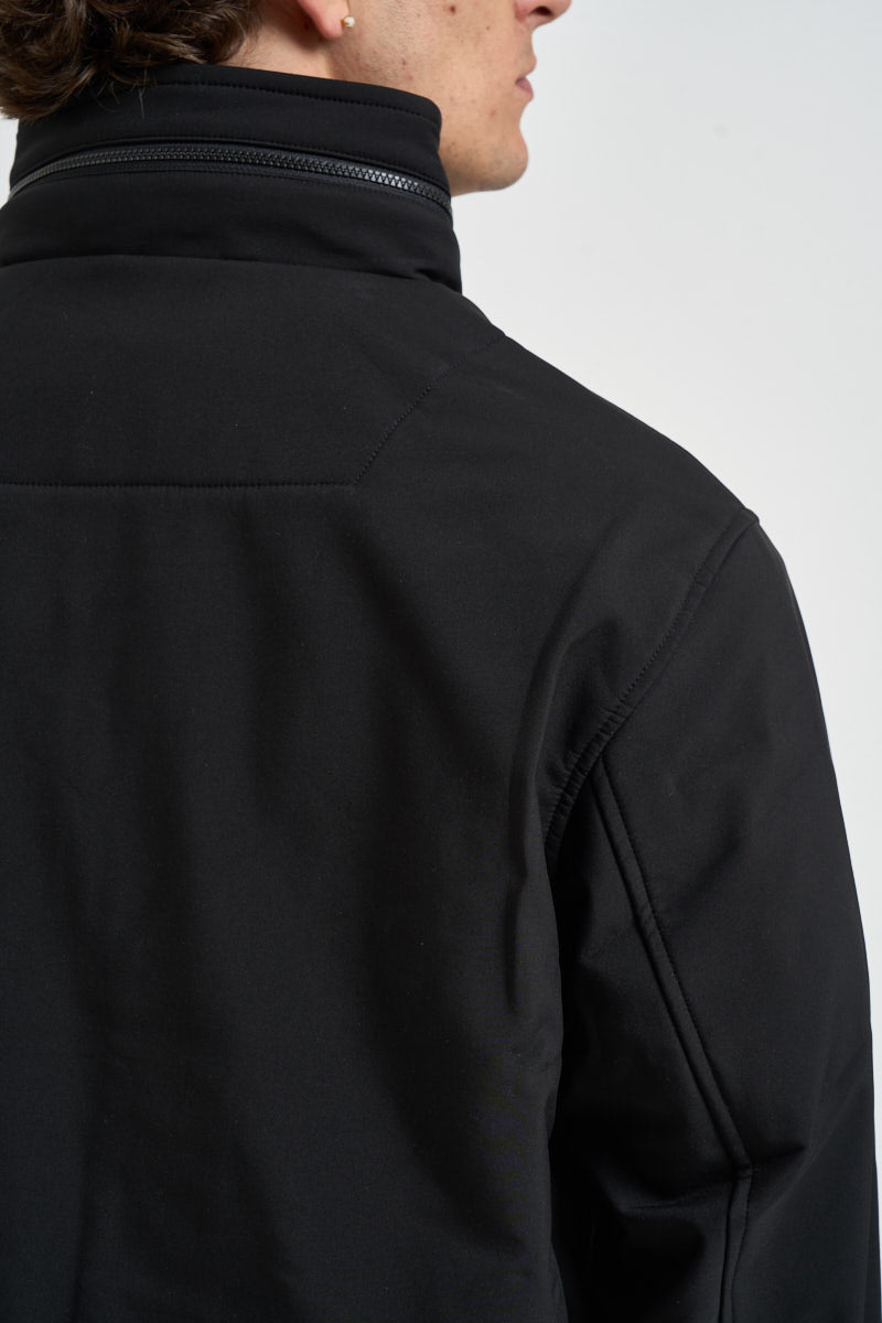 Giacca uomo Softshell quattro tasche nero JK2515V Z865 LYLE & SCOTT 