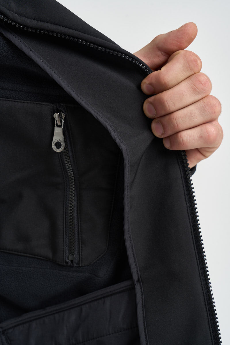 Giacca uomo Softshell quattro tasche nero JK2515V Z865 LYLE & SCOTT 