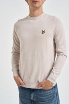 Maglia uomo girocollo beige chiaro KN2110 W870 LYLE & SCOTT 