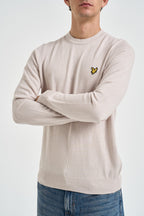 Maglia uomo girocollo beige chiaro KN2110 W870 LYLE & SCOTT 