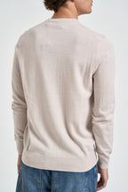 Maglia uomo girocollo beige chiaro KN2110 W870 LYLE & SCOTT 