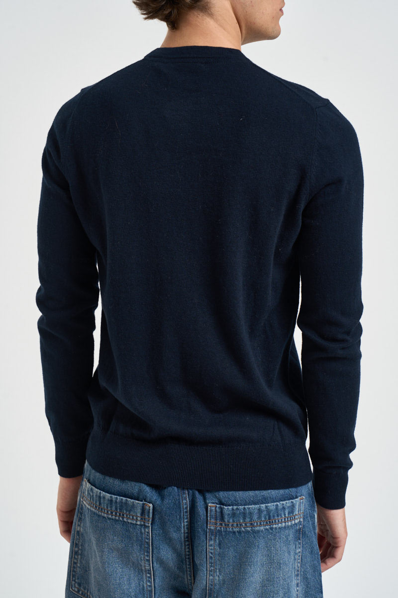 Maglia uomo girocollo blu notte KN2110 Z271 LYLE & SCOTT 