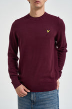 Maglia uomo girocollo bordeaux KN2110 Z562 LYLE & SCOTT 