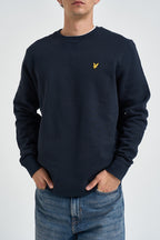 Felpa uomo girocollo blu navy ML1131V Z271 LYLE & SCOTT 