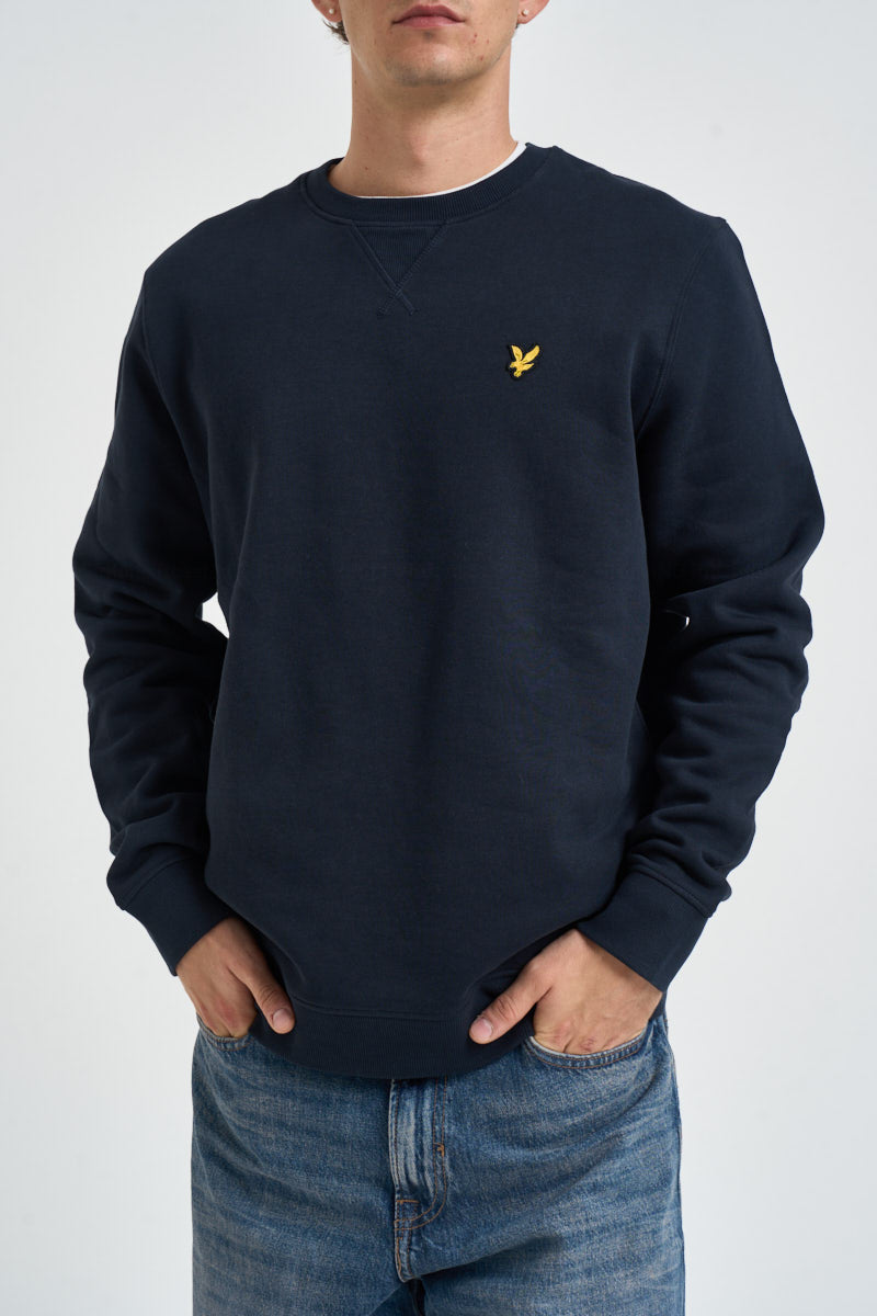 Felpa uomo girocollo blu navy ML1131V Z271 LYLE & SCOTT 