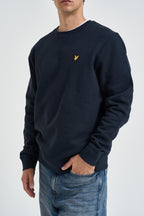 Felpa uomo girocollo blu navy ML1131V Z271 LYLE & SCOTT 