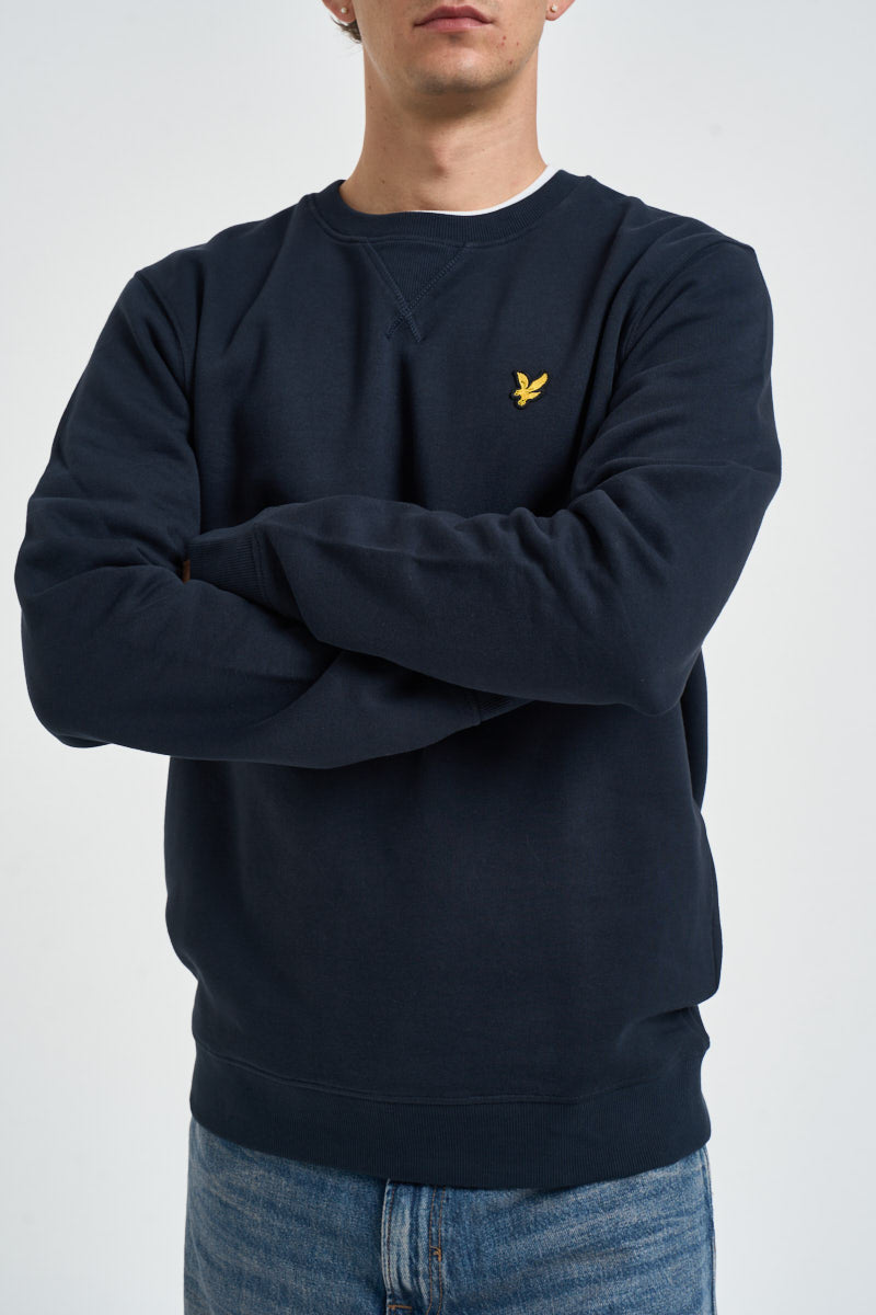 Felpa uomo girocollo blu navy ML1131V Z271 LYLE & SCOTT 