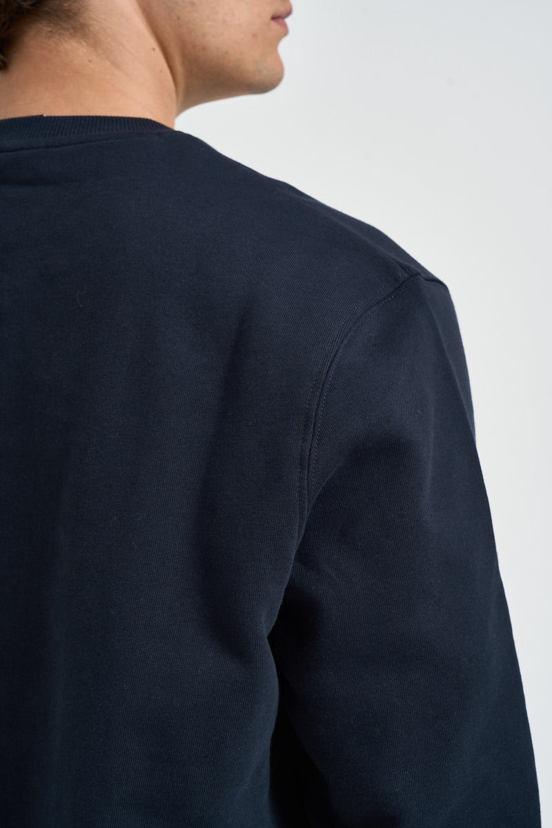 Felpa uomo girocollo blu navy ML1131V Z271 LYLE & SCOTT 