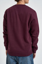 Felpa uomo girocollo bordeaux ML1131V Z562 LYLE & SCOTT 