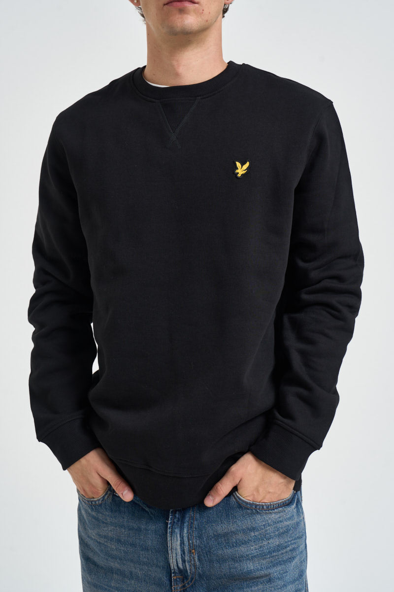 Felpa uomo girocollo nera ML1131V Z865 LYLE & SCOTT 