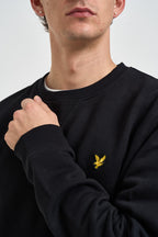 Felpa uomo girocollo nera ML1131V Z865 LYLE & SCOTT 