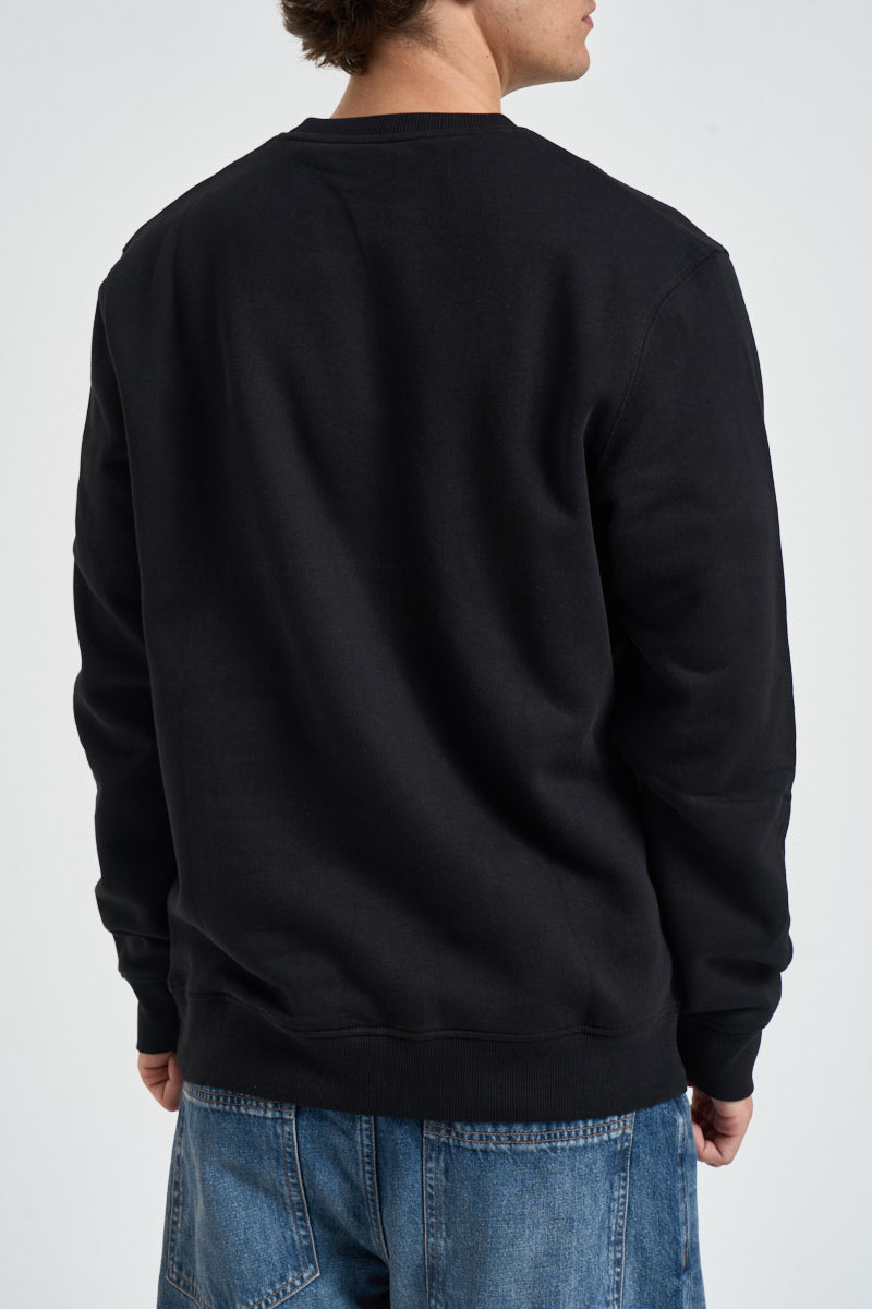 Felpa uomo girocollo nera ML1131V Z865 LYLE & SCOTT 