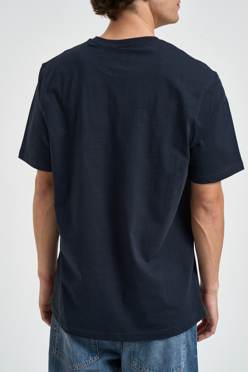 T-shirt uomo girocollo blu notte TS400VOG Z271 LYLE & SCOTT 