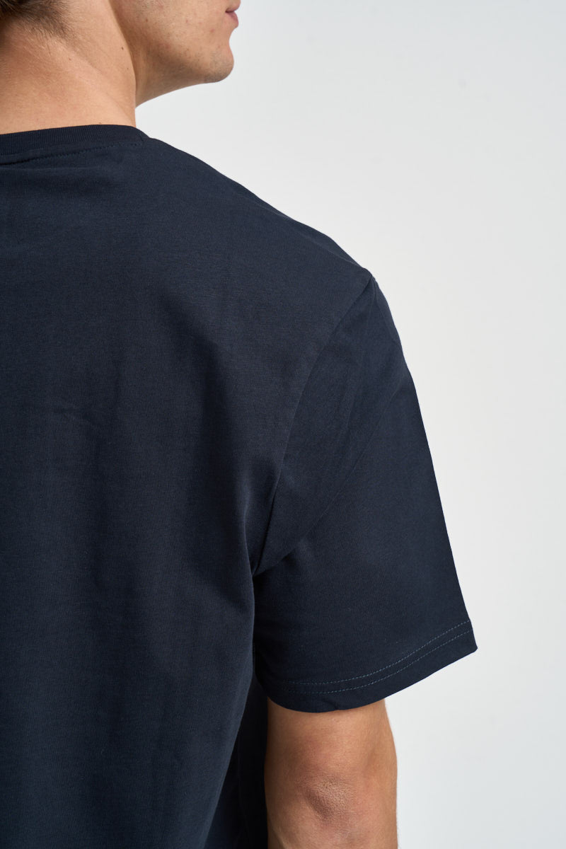 T-shirt uomo girocollo blu notte TS400VOG Z271 LYLE & SCOTT 