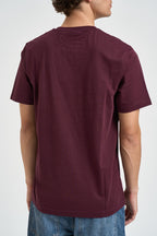 T-shirt uomo girocollo bordeaux TS400VOG Z562 LYLE & SCOTT 