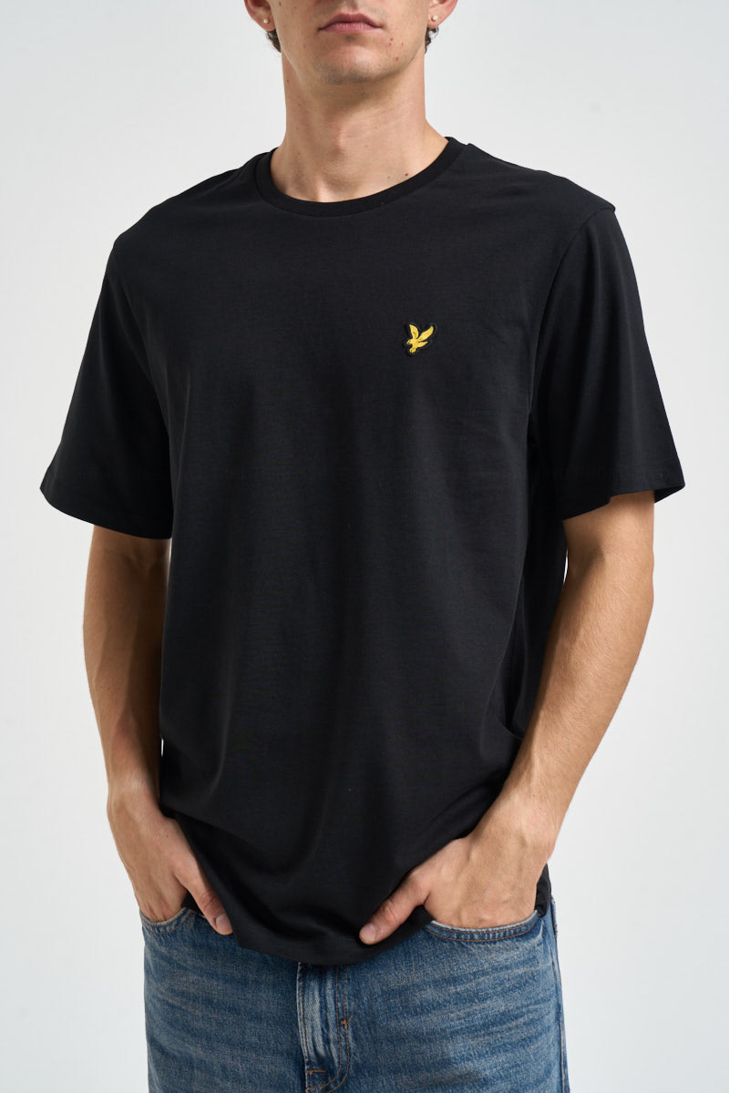 T-shirt uomo girocollo nera TS400VOG Z865 LYLE & SCOTT 