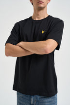 T-shirt uomo girocollo nera TS400VOG Z865 LYLE & SCOTT 