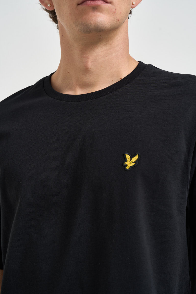 T-shirt uomo girocollo nera TS400VOG Z865 LYLE & SCOTT 