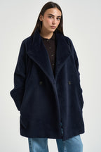 Cappotto donna blu navy EDITA BLU MARELLA 