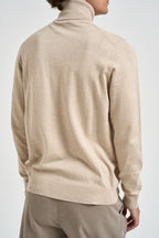 Maglia uomo collo alto beige MK20015 BEIGE MARKUP 