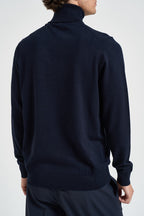 Maglia uomo collo alto blu notte MK20015 BLU MARKUP 