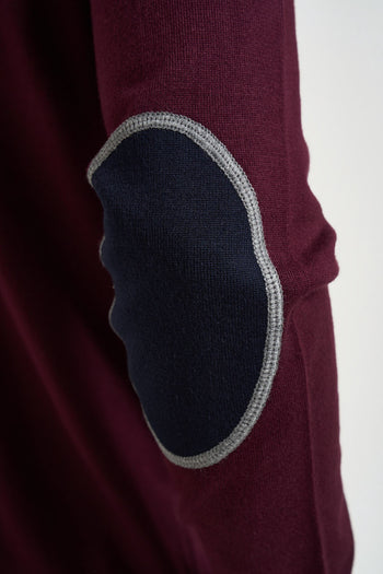 Maglia uomo girocollo vinaccia - 6