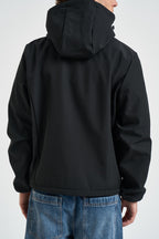 Giacca uomo con cappuccio nera MK24010 NERO MARKUP 