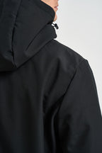 Giacca uomo con cappuccio nera MK24010 NERO MARKUP 