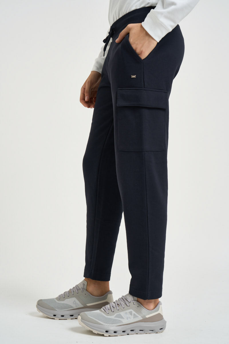 Pantalone uomo tuta tasconata blu MK2920073 BLU MARKUP 