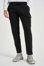 Pantalone uomo tuta tasconata nero MK2920073 NERO MARKUP 
