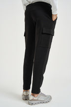 Pantalone uomo tuta tasconata nero MK2920073 NERO MARKUP 