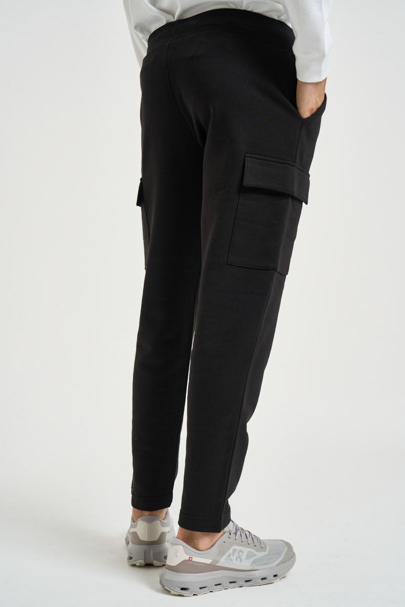 Pantalone uomo tuta tasconata nero MK2920073 NERO MARKUP 