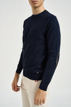 Maglia uomo girocollo blu navy MK9900124 BLU MARKUP 
