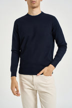 Maglia uomo girocollo blu navy MK9900124 BLU MARKUP 