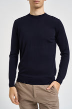 Maglia uomo girocollo blu notte MK9900154 BLU MARKUP 