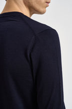 Maglia uomo girocollo blu notte MK9900154 BLU MARKUP 